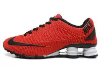 hombre nike turbo shox free run 2 red flag